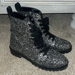 Kate Spade Glitter Boots